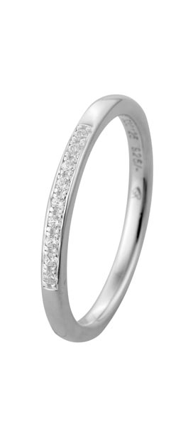 530125-Y514-001 | Memoirering 530125 600 Platin, Brillant 0,090 ct H-SI∅ Stein 1,4 mm 100% Made in Germany   884.- EUR   