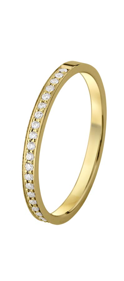 533687-5100-001 | Memoirering 533687 585 Gelbgold, Brillant 0,185 ct H-SI100% Made in Germany   1.617.- EUR   