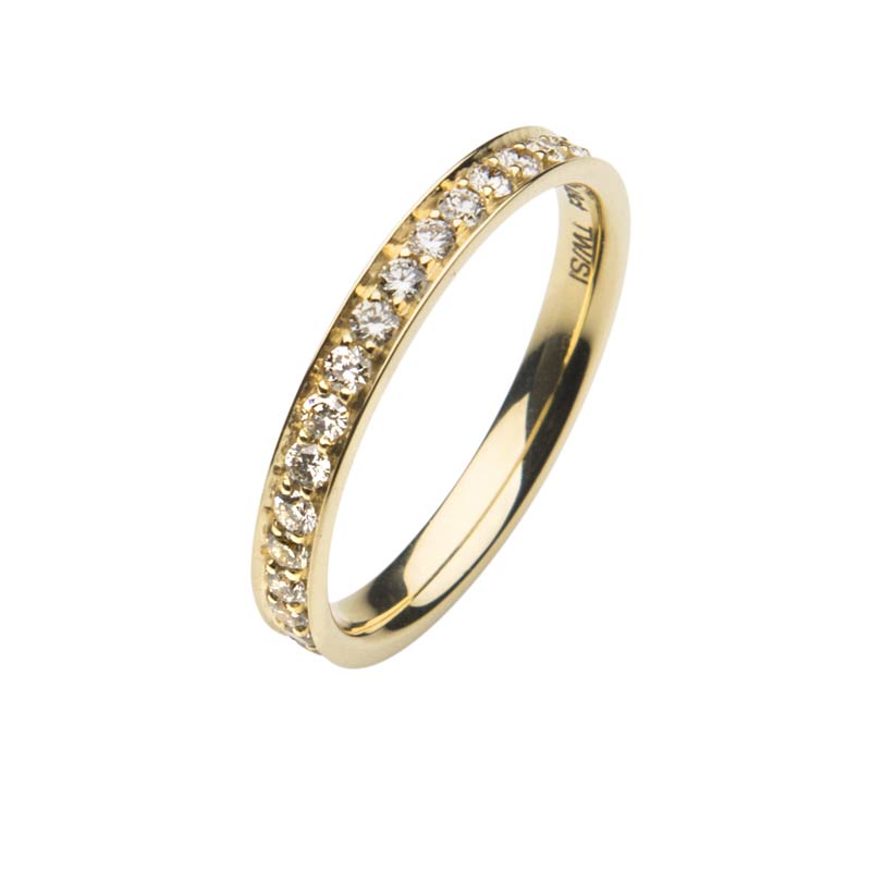 533689-5100-001 | Memoirering 533689 585 Gelbgold, Brillant 0,460 ct H-SI100% Made in Germany   1.814.- EUR   